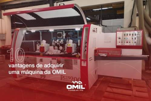 10 vantagens de adquirir uma máquina da OMIL